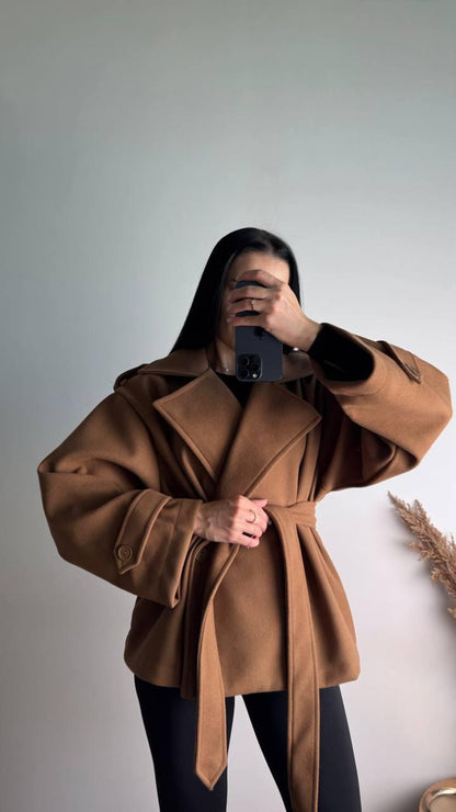 Trench-coat beige pour femme